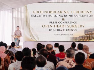 HUT Ke-23 Mitra Plumbon Healthcare Group: Groundbreaking Gedung Eksekutif