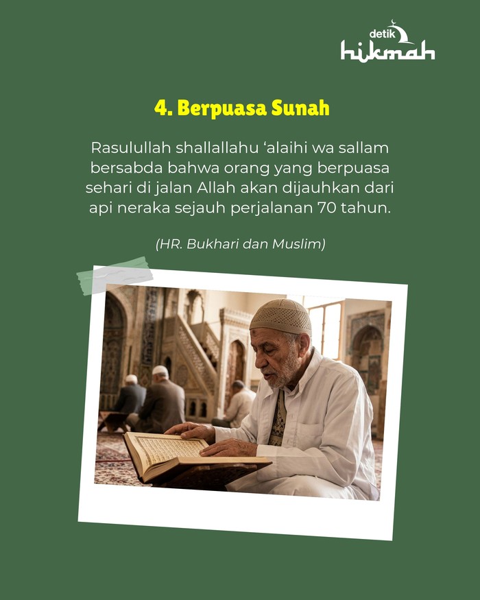Infografis amalan agar jasad tak tersentuh api neraka Infografis amalan agar jasad tak tersentuh api neraka