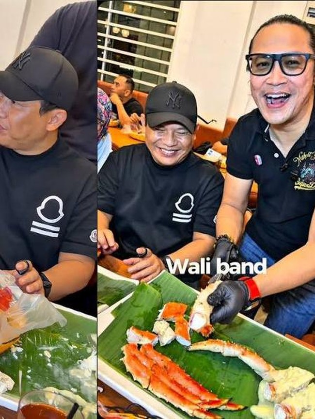 Seru! Faank Wali Kulineran di Malaysia, Cicip Kepiting hingga Nasi Lemak