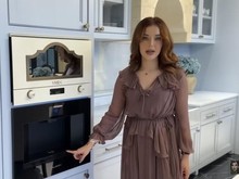 Intip Dapur Mewah di Rumah Tasya Farasya, Ada Kulkas dan Dispenser Canggih!