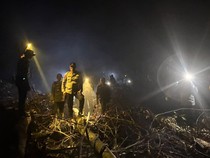 Kapolda Kalteng ke Kobar, Cek Api TN Tanjung Puting hingga Lepas Bantuan Air