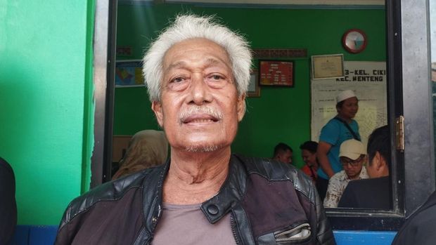 Lansia bernama Soni yang berhasil menyelamatkan diri dari kebakaran di Cikini (Syahid/detikcom)