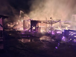 5 Rumah di Lampung Barat Terbakar Diduga karena Korsleting Listrik pada Mobil