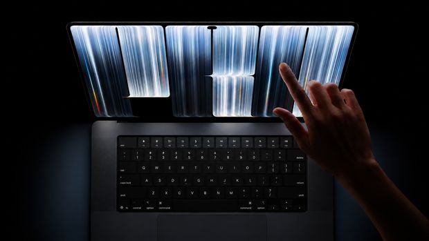 MacBook Pro layar sentuh MacBook Pro layar sentuh