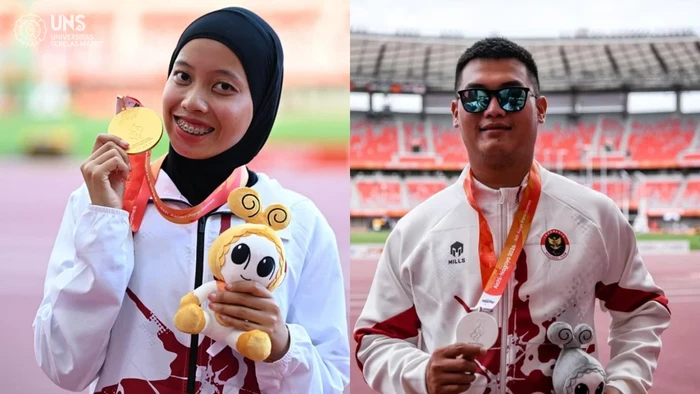 Mahasiswa UNS sabet medali Asian Para Games 2026.