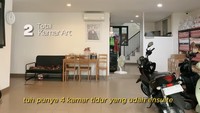 Kamar ART juga tidak kalah nyaman dan sudah diberikan AC serta kipas angin. Foto: dok instagram Rafael Insight Homes