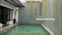 Salah satu fasilitas kolam renang yang ada di rumah tersebut. Foto: dok instagram Rafael Insight Homes Salah satu fasilitas kolam renang yang ada di rumah tersebut. Foto: dok instagram Rafael Insight Homes