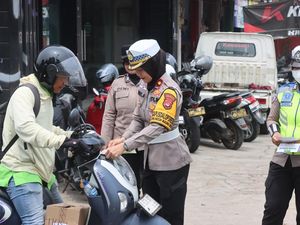 4 Hari Operasi Patuh Maung di Serang, 176 Pelanggar Kena Tilang