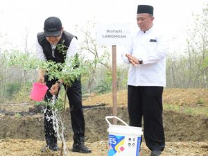 Embung Wono Tirto Lamongan Jadi Solusi Banjir dan Kekeringan