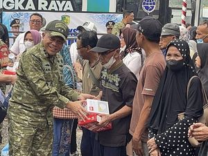 30 Ribu Paket Bantuan Disalurkan untuk Korban Karhutla di Kalteng
