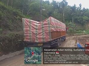 Kementerian PU Rampungkan Perbaikan Jalan Amblas di Tarutung-Sibolga