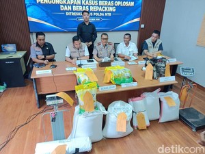 Dua Tersangka Pengoplosan Beras Subsidi di NTB Tak Ditahan