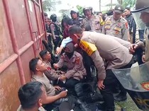 Eksekusi Lahan di Deli Serdang Ricuh, 4 Polisi Terluka Dilempari Batu dan Molotov