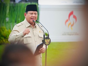 Prabowo Minta Para Atlet Tak Cepat Puas: Kita Berjuang Lebih Keras Lagi