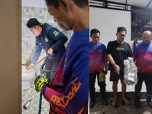 Ular Sawo Kopi Numpang Mandi di Rumah Warga Kuningan, Ini 4 Sebutannya