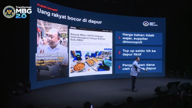 : Transformasi MBG, Kamis (29/10/2026). (Tangkapan layar youtube MBG)