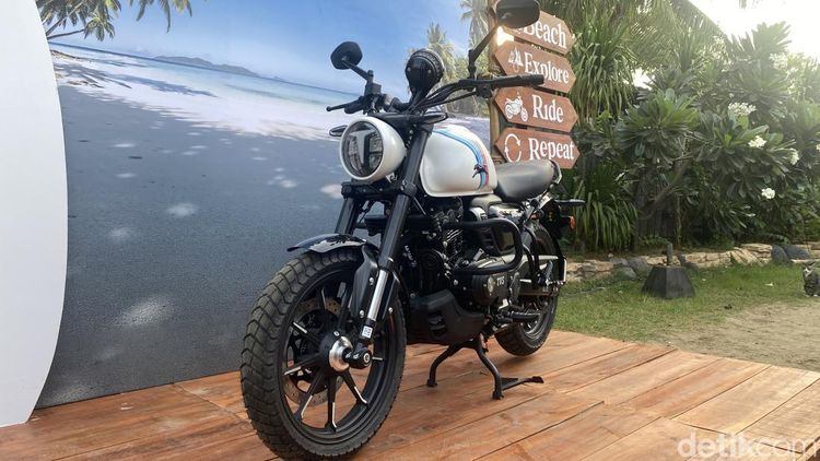 Wujud TVS Ronin Agonda, Motor Kopling Bisa Merangkak Tanpa Digas