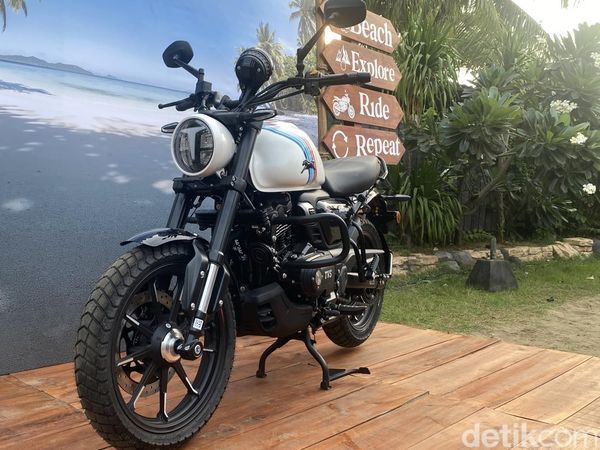 Wujud TVS Ronin Agonda, Motor Kopling Bisa Merangkak Tanpa Digas