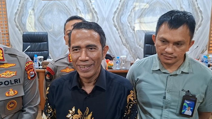 General Manager (GM) ASDP Merak Umar Imran Batubara di Mapolda Banten, Serang, Kamis (29/10/2026).