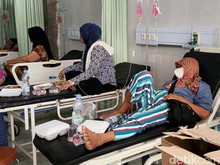 Gas Kaustik Bocor dari Pabrik, 43 Warga Karawang Dievakuasi