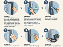 Infografis: Pintu Kulkas Menganga Nggak Bisa Ditutup? Begini Cara Perbaikinya