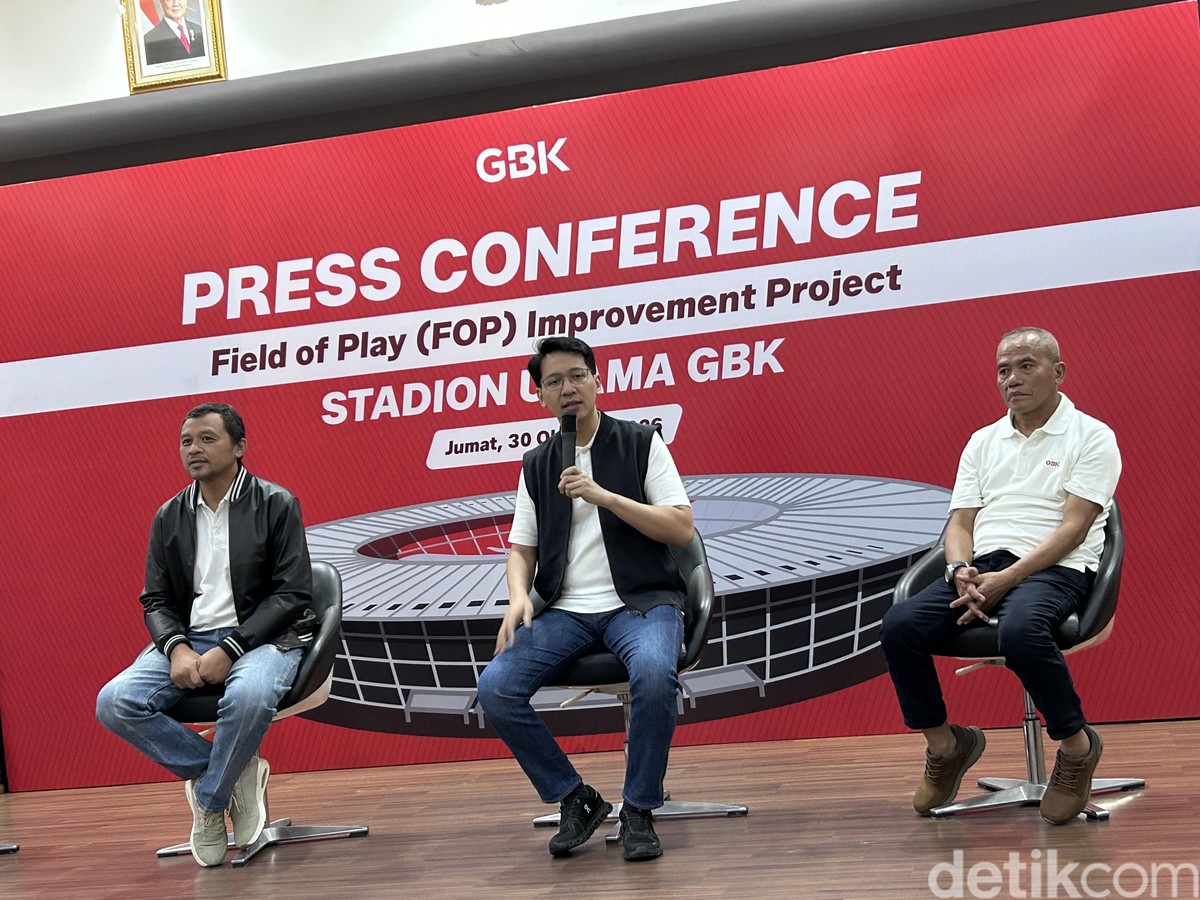Direktur Pembangunan dan Pengembangan Usaha PPKGBK Mokhamad Rofik Anwar Foto: Mercy Raya/detikSport