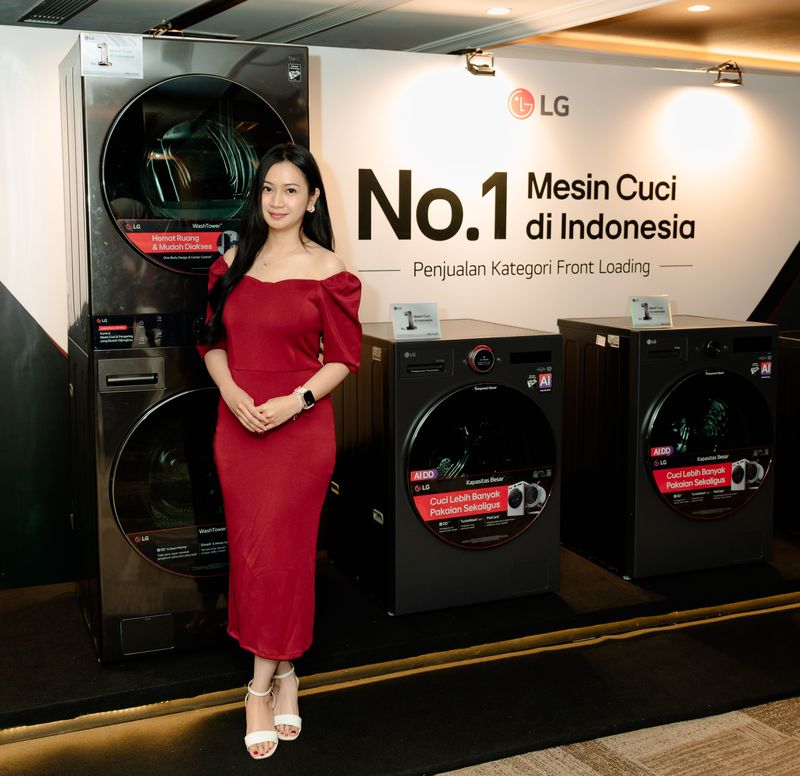 LG Rilis Mesin Cuci AI di RI