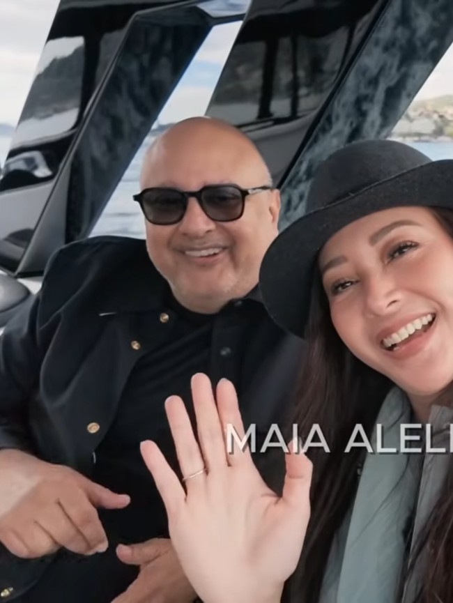 Liburan ke Turki, Maia Estianty dan Irwan Mussry Asyik Coba Kebab Legendaris