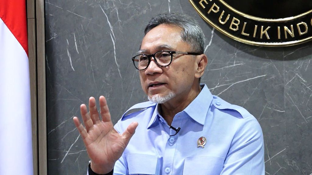 Menteri Koordinator Bidang Pangan RI Zulkfli Hasan meyampaikan pemaparannya dalam acara World Food Day ”Inovasi untuk Kedaulatan Pangan Indonesia” di Jakarta, Jumat (30/10/2026). Menteri Koordinator Bidang Pangan RI Zulkfli Hasan meyampaikan pemaparannya dalam acara World Food Day ”Inovasi untuk Kedaulatan Pangan Indonesia” di Jakarta, Jumat (30/10/2026). (Tangkapan layar CNBC TV)