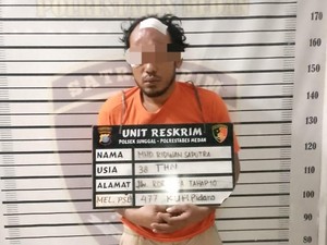 Maling di Medan Babak Belur Dimassa Warga Usai kepergok Curi Aki Truk