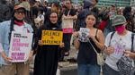 Power of Women! Shalima Hakim Putri Wanda Hamidah Jadi Sorotan Saat Ikut Aksi