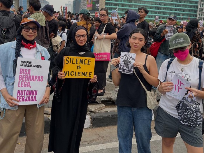Shalima Hakim ikut aksi