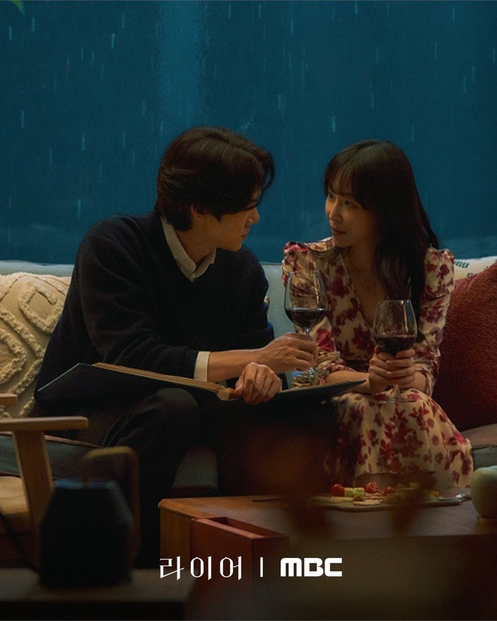 Adegan dalam drama Korea MBC The Perfect Lie.