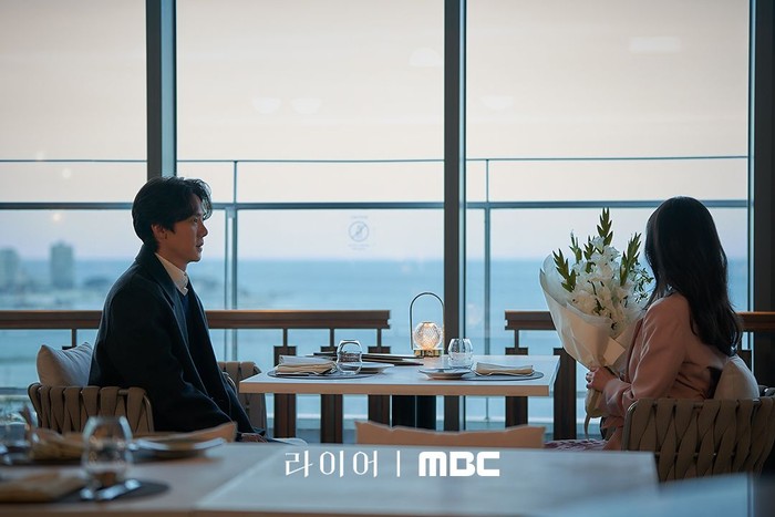 Adegan dalam drama Korea MBC The Perfect Lie.