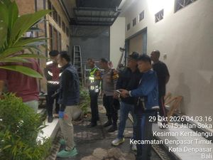 Geger Pria di Kertalangu Denpasar Ditusuk OTK, Pelaku Kabur