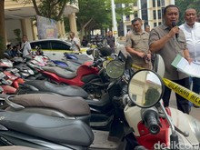 Polisi Sita 40 Motor Curian dan Tangkap 11 Tersangka, Masyarakat Bisa Cek