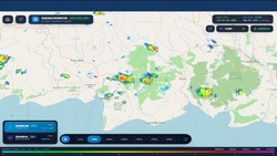 Awan Hujan Terpantau di Kumai-Tanjung Puting, Berpeluang Turun Hari Ini-Besok