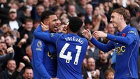Hasil Chelsea Vs MU: Martinez Kartu Merah, The Blues Menang 2-0