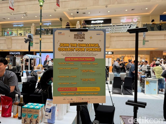 Coffee Market Challenge Begini cara bagaimana pengunjung bisa mencicipi racikan kopi para barista.