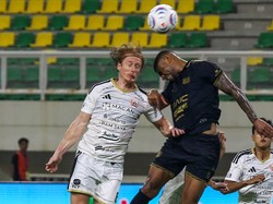 Hasil akhir laga memperlihatkan kemenangan Dewa United Banten FC atas Persija Jakarta dengan skor 2-1. ANTARA FOTO/Rafsanjani
