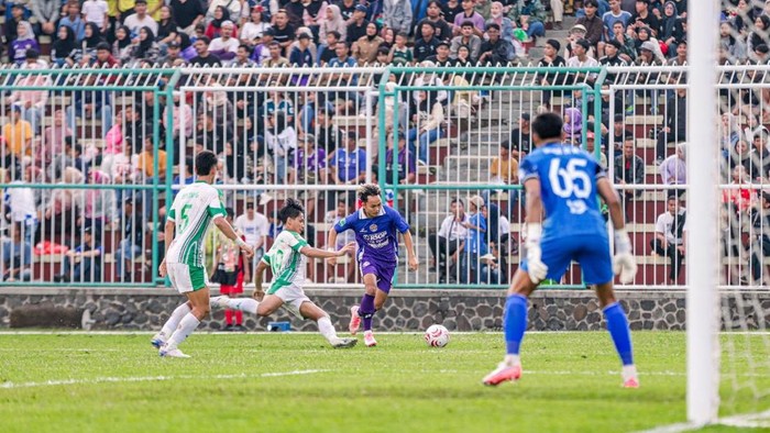 Dok. Panpel PSGC Ciamis. Pertandingan PSGC Ciamis vs PSMS Medan di Stadion Galuh.
