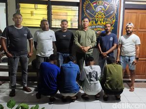 Keroyok Sopir-Kernet di Kupang, 4 Pria Ditangkap