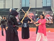 Antusias Warga Jajal Festival Bela Diri Jepang di Surabaya