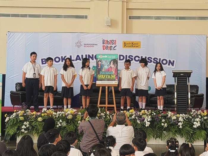 Gempita Nora Marten Gempita buat komik berjudul Penghancur Hutan