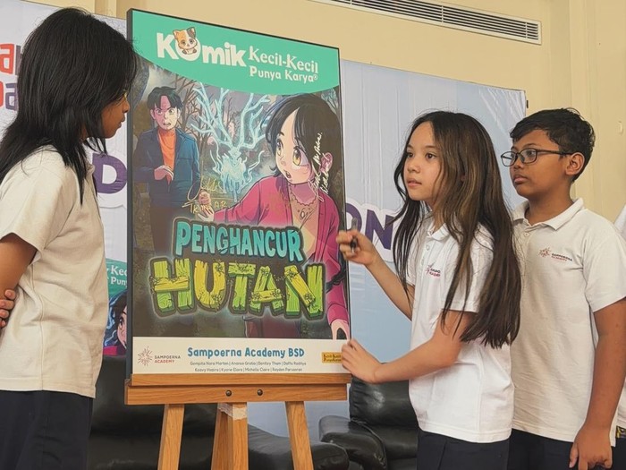 Gempita buat komik berjudul Penghancur Hutan