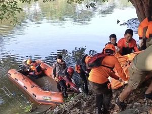 Pelaku Pembacokan yang Nyemplung ke Sungai Jagir Ditemukan Tewas