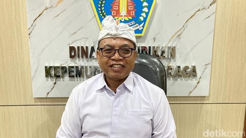 Kepala Disdikpora Klungkung I Ketut Sujana, Sabtu (31/10/2026).