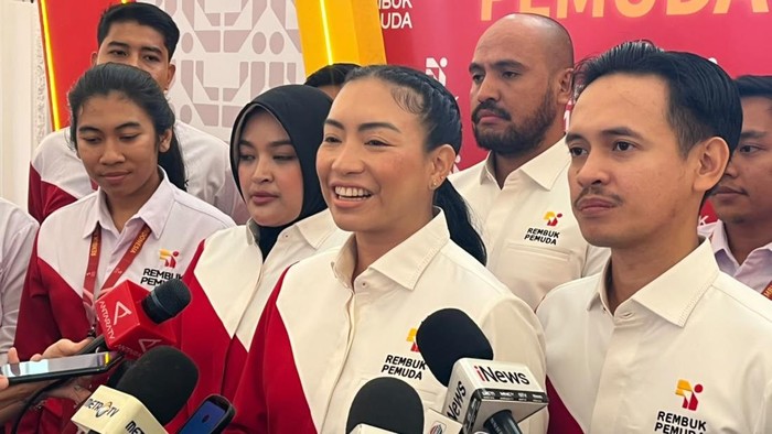 Ketua Dewan Pembina Rembuk Pemuda yang juga Anggota DPR RI Rahayu Saraswati Djojohadikusumo