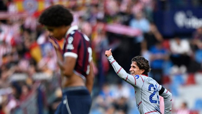 Atletico Madrid ke puncak LaLiga usai kalahkan Levante 2-0. (REUTERS/Pablo Morano)