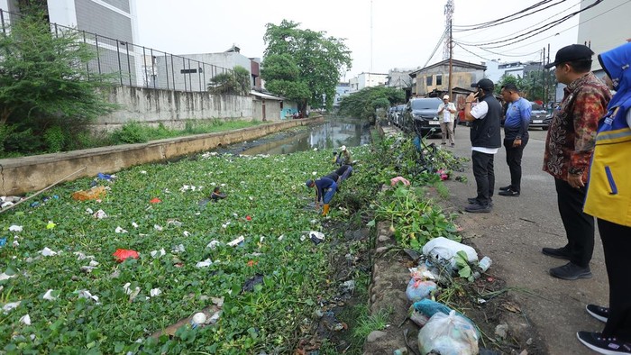 Lokasi kulkas ditemukan Sungai Sekip Bendung, Palembang